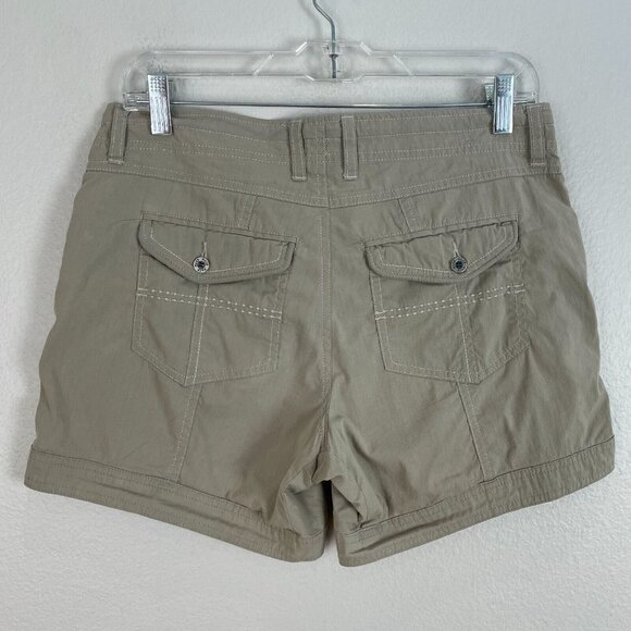 Kuhl Womens Size 6 Tan Shorts Lightweight Outdoors Hiking Camping 5.5" Inseam - Picture 4 of 9